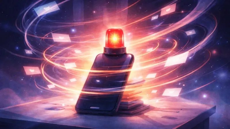 The Phone That Behaves Like a Fire Alarm