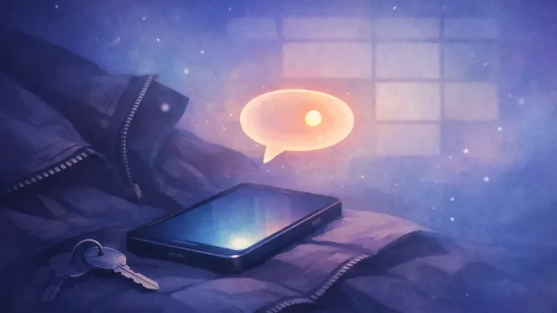 6:12 PM, Coat Half On - The 'Rain Check?' Text That Changed My Rule