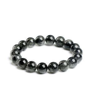 Natural Blackcurrant Super Seven Quartz Bead Bracelet