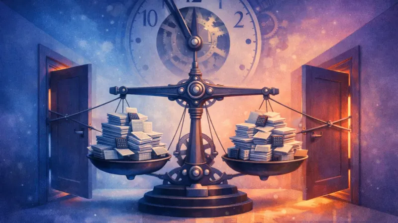 The Two-Door Stalemate